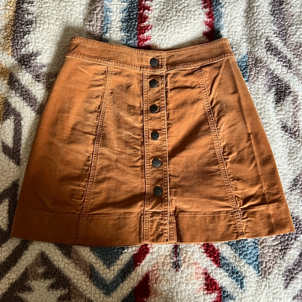 Madewell A Line Mini Skirt